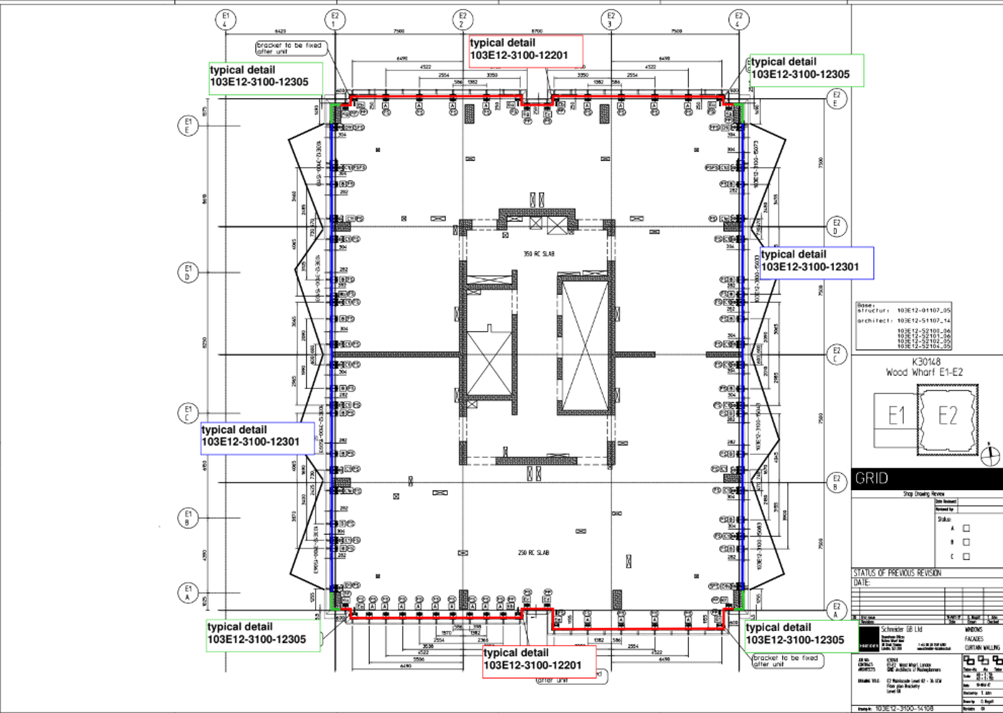 example of a fraew report drawing